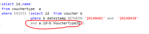 Correlated and Subqueries